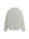 sweatshirt with logo patch
