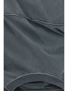 asymmetric draped jersey top
