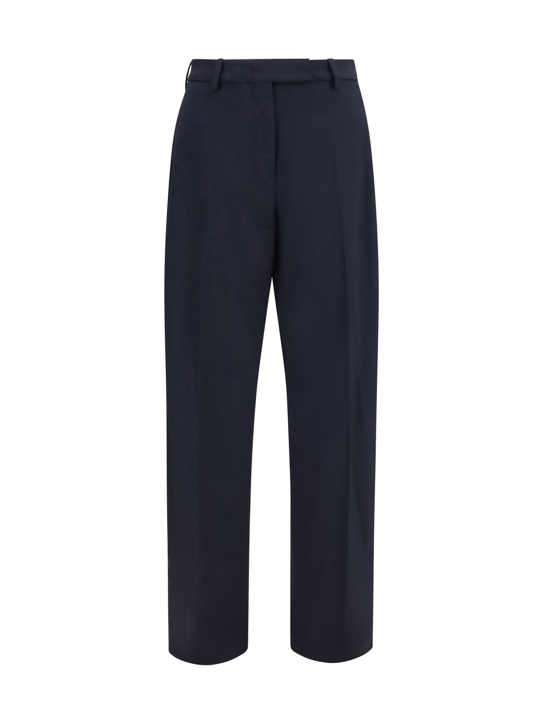 THE LATEST 38 straight-leg wool-blend pants