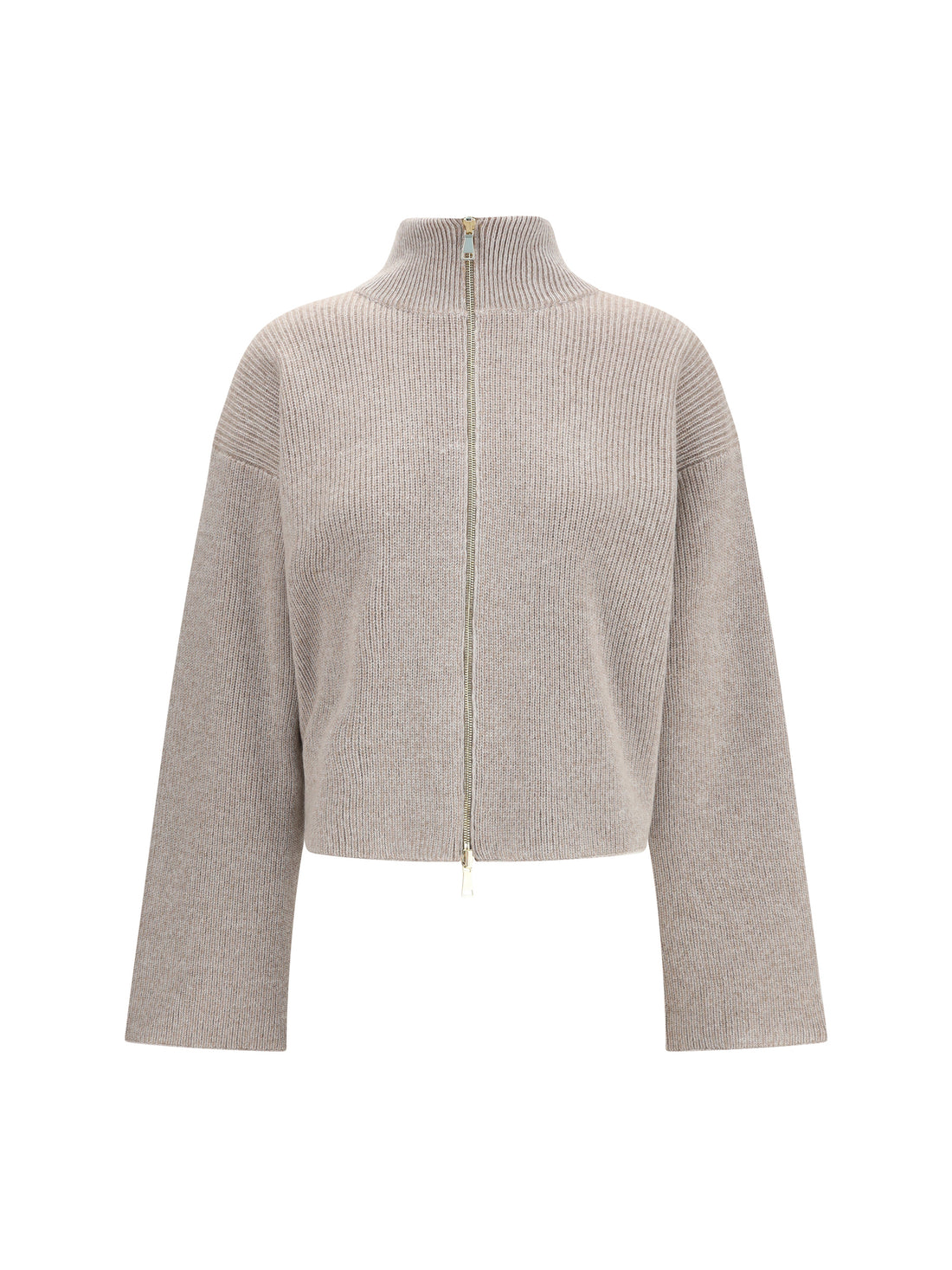 FABIANA FILIPPI 40 reversible platinum mohair jacket