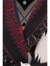 icon jacquard cardigan