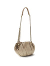 plissé shoulder bag