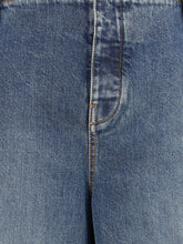 ALAIA 36 cargo trousers in denim