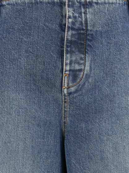 ALAIA 36 cargo trousers in denim