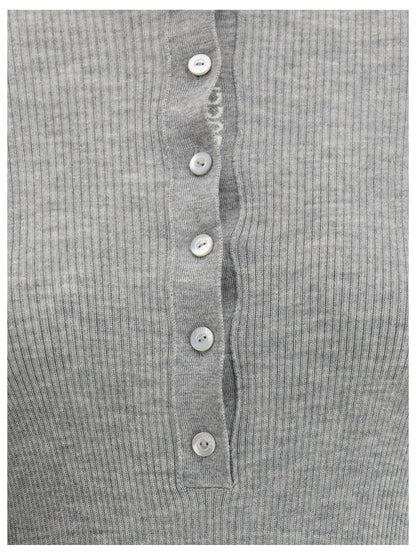 GUCCI M cashmere polo shirt