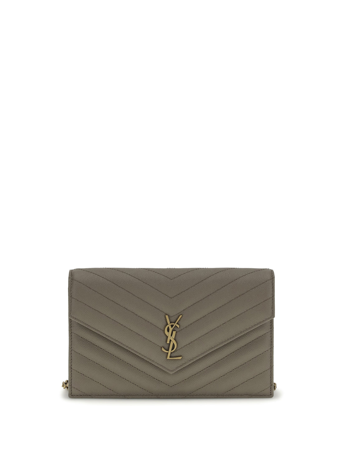 SAINT LAURENT OS cassandre envelope clutch