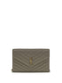 SAINT LAURENT OS cassandre envelope clutch