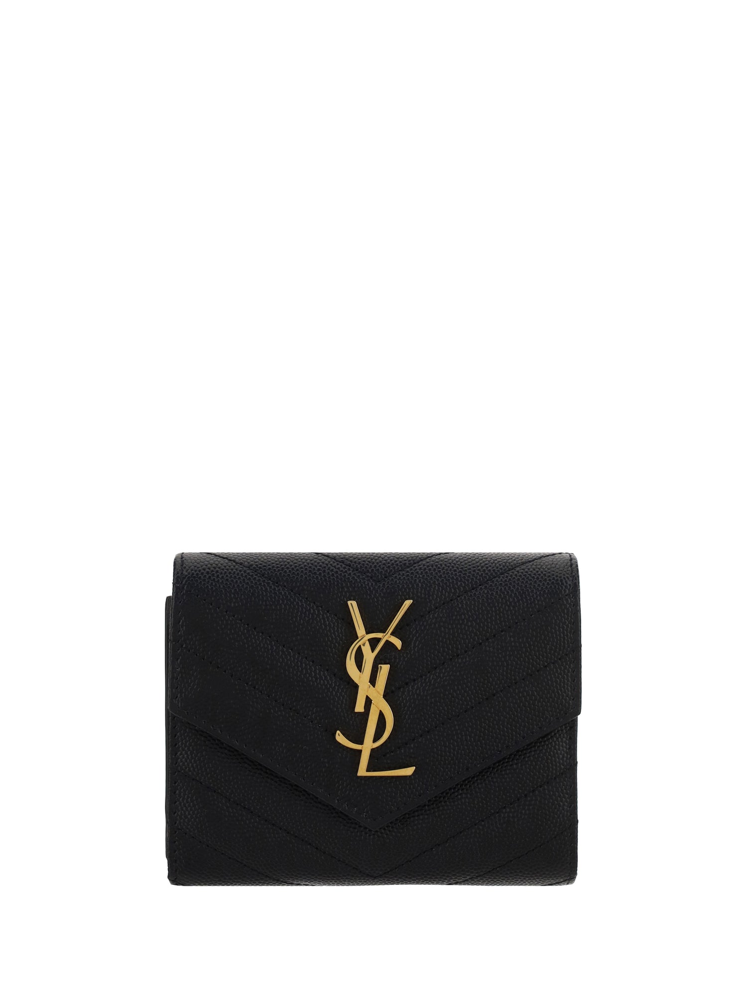 SAINT LAURENT OS cassandre matelassé wallet