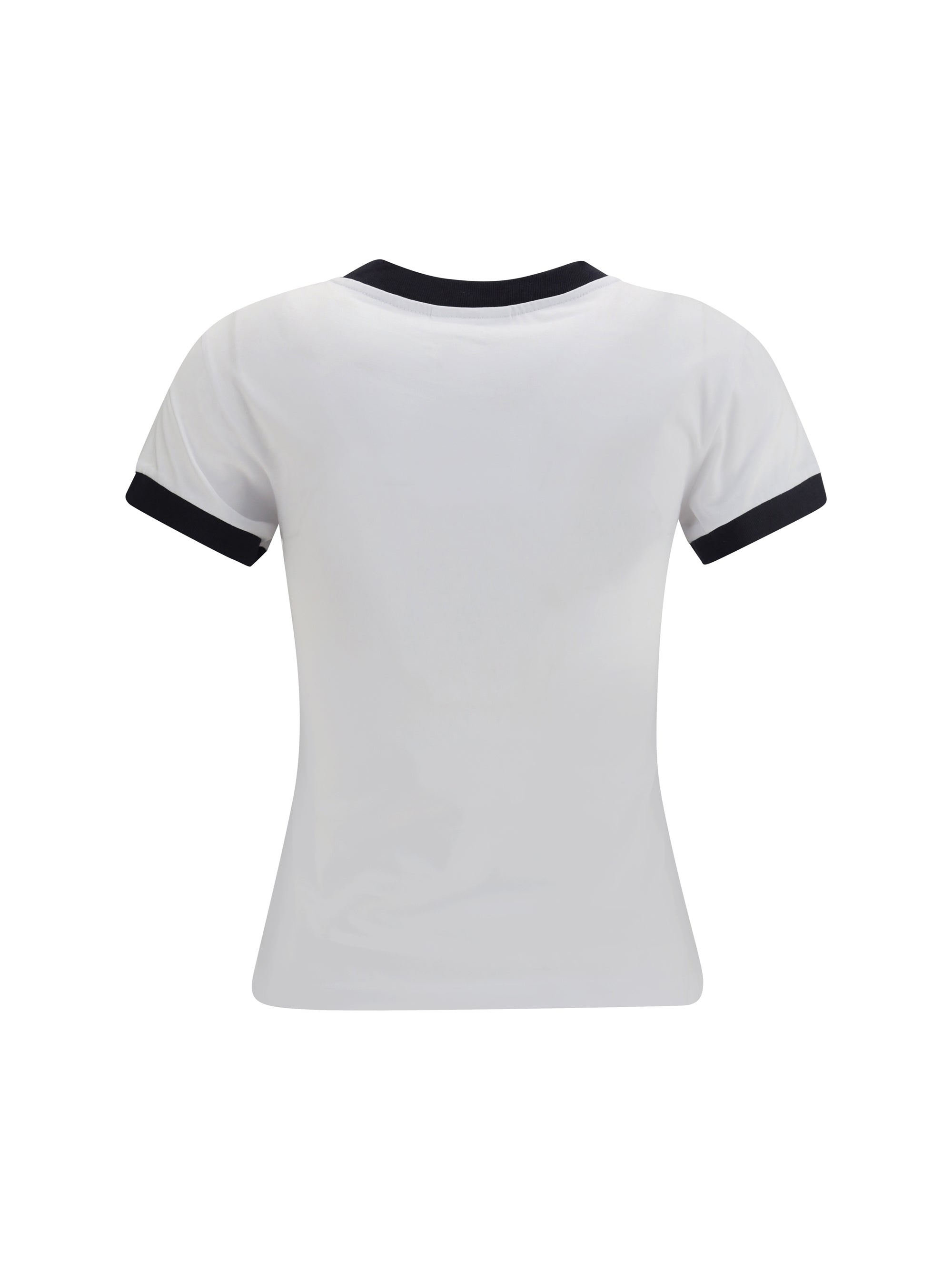 GANNI L cropped kitty t-shirt 