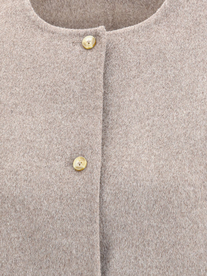 LOULOU DE SAISON 36 wool short coat