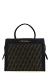 the large fendi magic shopping bag is distinguished by a structured and capaci