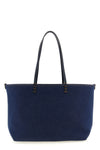 reversible roll midi shopping bag in ff jacquard