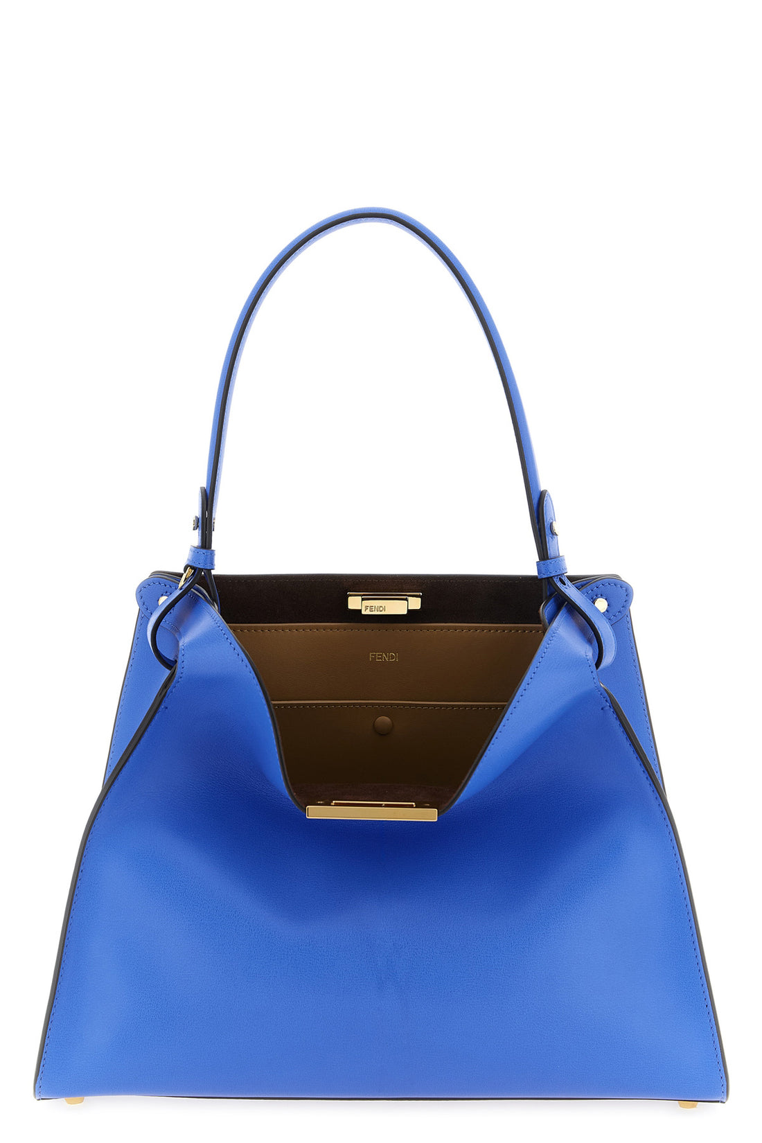 FENDI OS the fendi way medium handbag is made of fine calf leather