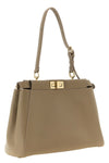 the fendi my peekaboo® medium shoulder bag redefines the codes of everyday ele