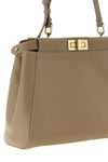 the fendi my peekaboo® medium shoulder bag redefines the codes of everyday ele