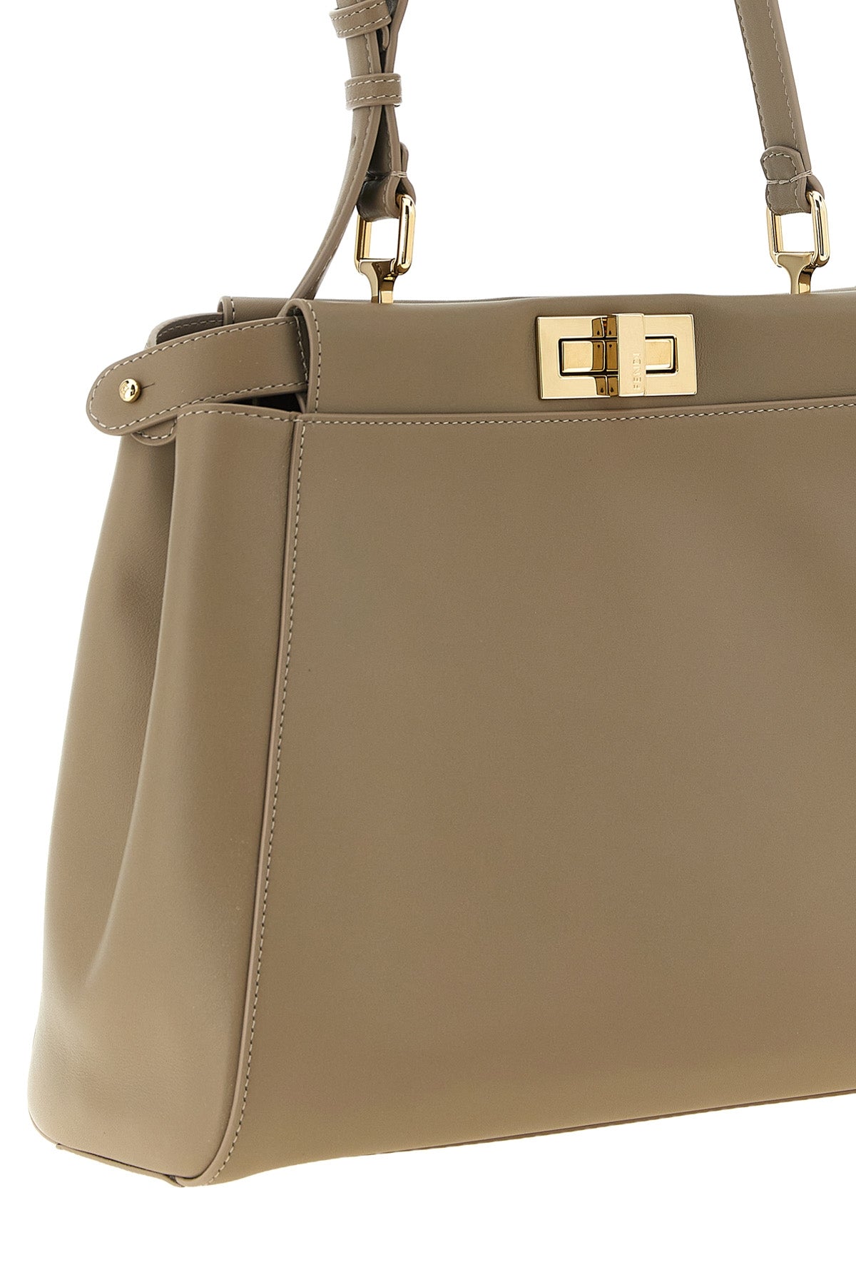 the fendi my peekaboo® medium shoulder bag redefines the codes of everyday ele