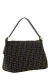 the fendi flap 26325 shoulder bag is distinguished by a destructured trapezoid