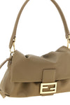 the baguette® soft media shoulder bag by fendi is made of fine lamb nappa leathe