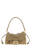 the baguette® soft media shoulder bag by fendi is made of fine lamb nappa leathe