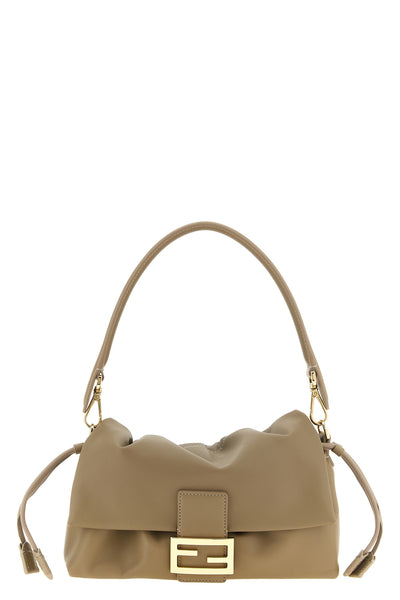 the baguette® soft media shoulder bag by fendi is made of fine lamb nappa leathe