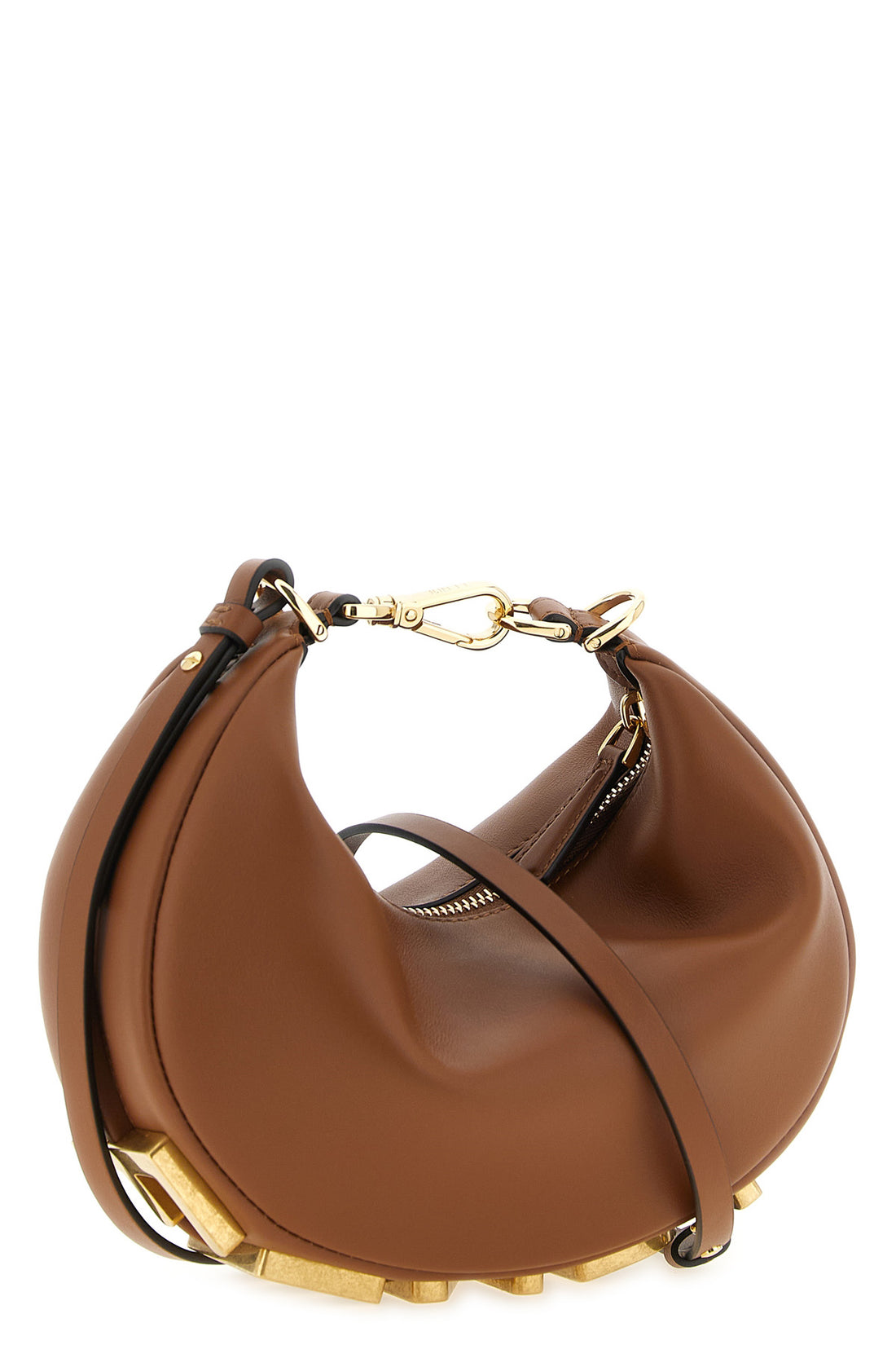 FENDI OS the fendi fendigraphy mini handbag defines a contemporary geometry through a s