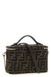 fendi vanity ff jacquard fabric handbag