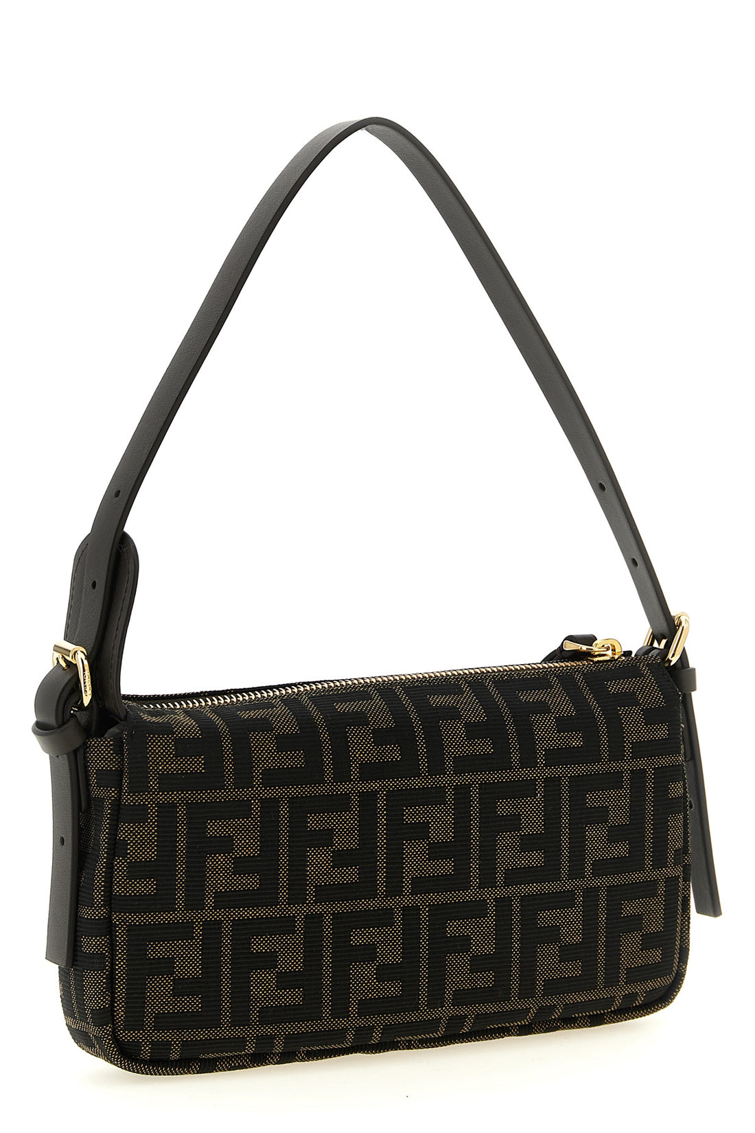 FENDI OS the fendi zip top small shoulder bag sets new standards of precision craftsmansh