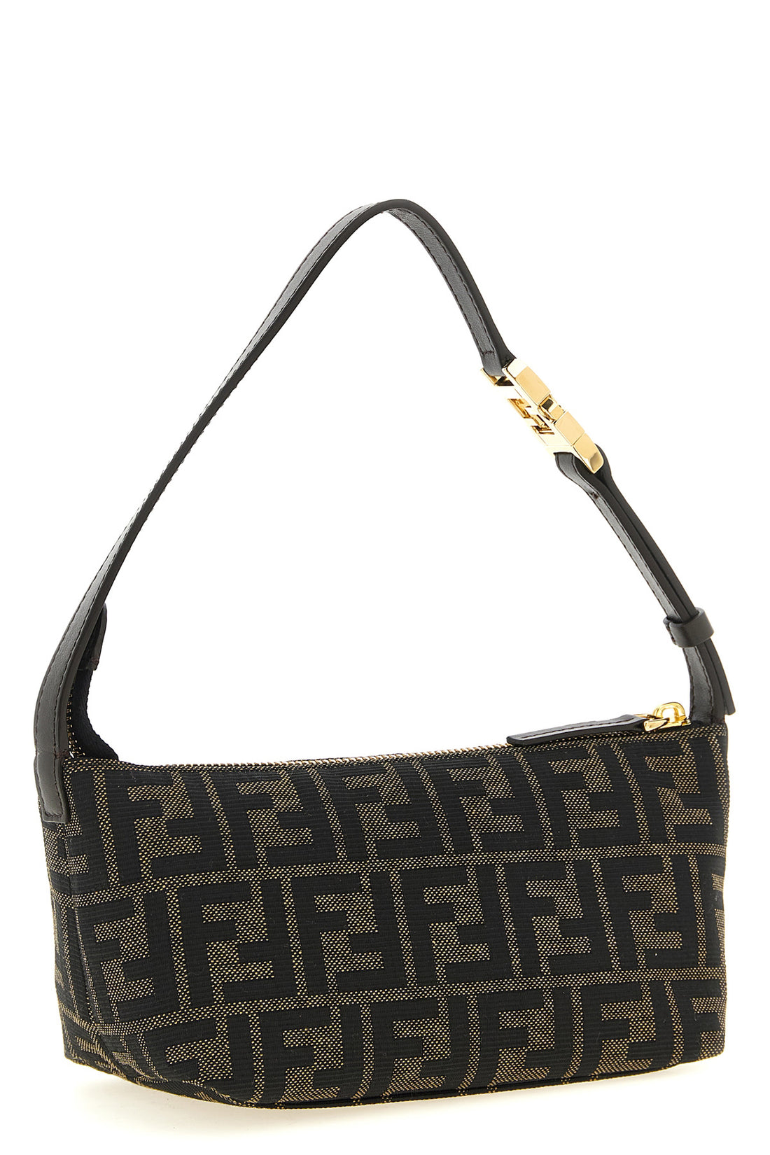 FENDI OS the small fendi vanity pouch is distinguished by a rounded rectangular silhoue