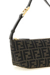the small fendi vanity pouch is distinguished by a rounded rectangular silhoue