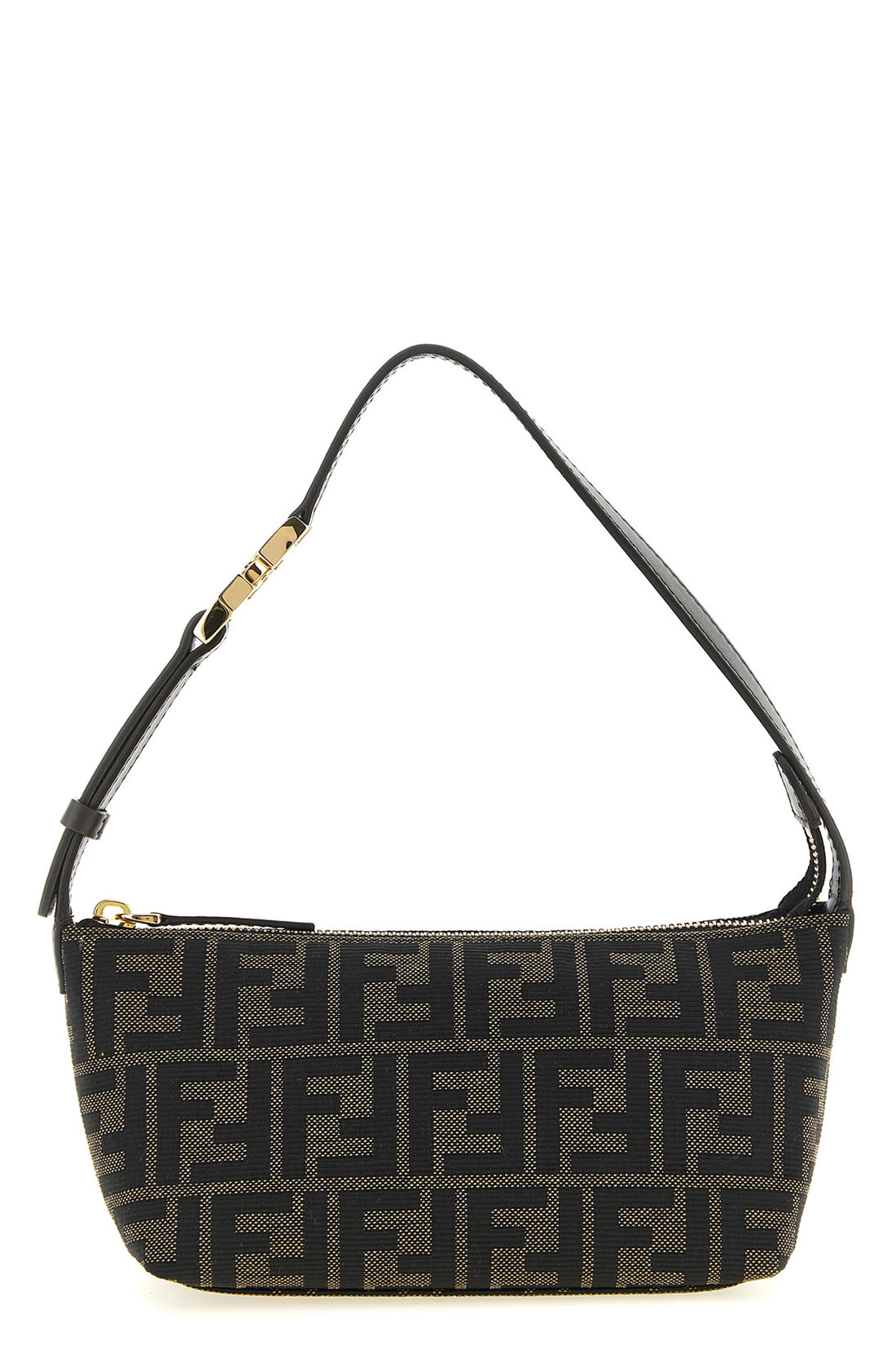 FENDI OS the small fendi vanity pouch is distinguished by a rounded rectangular silhoue