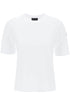 embossed logo t-shirt