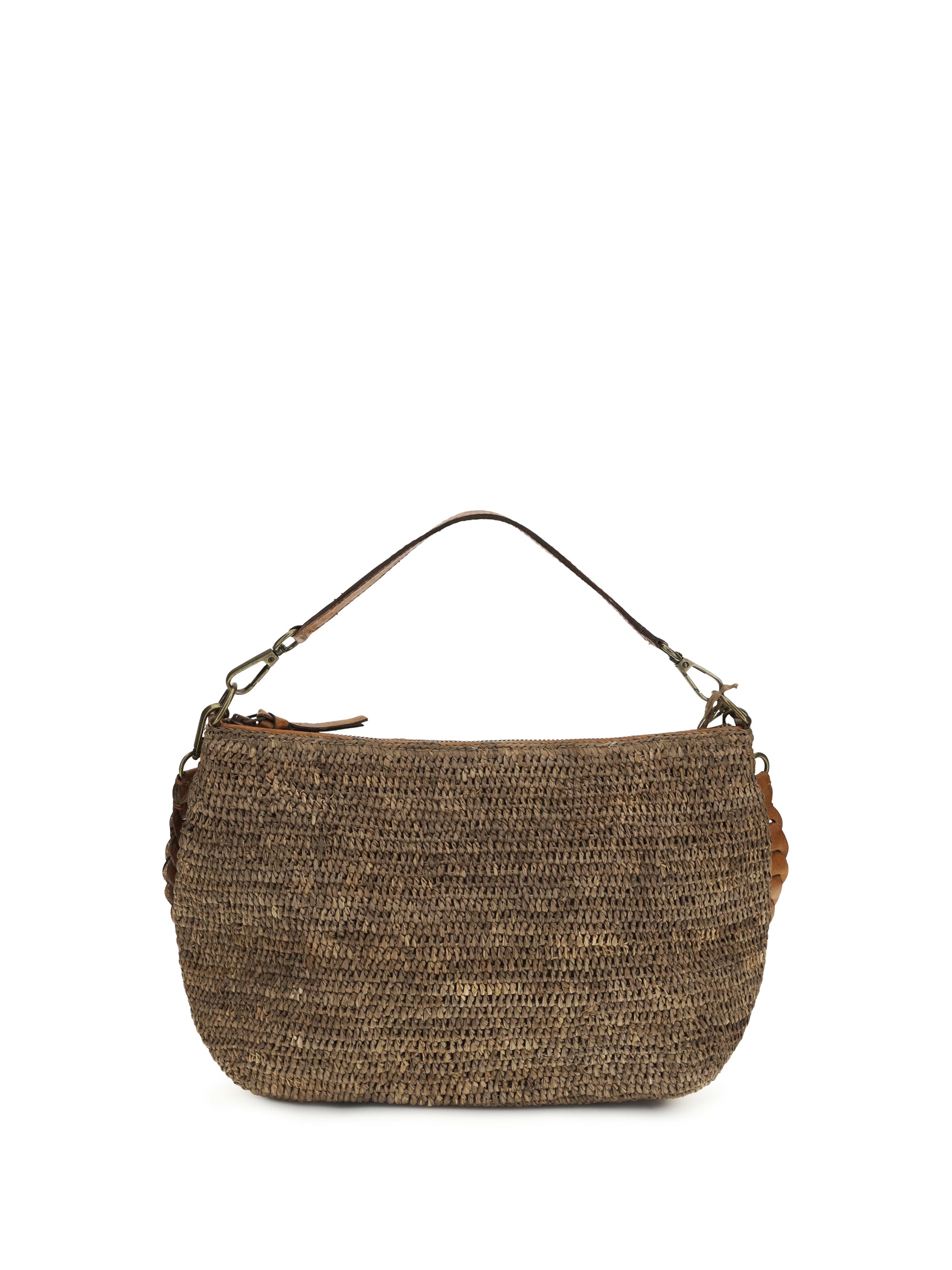 mihaja raffia shoulder bag