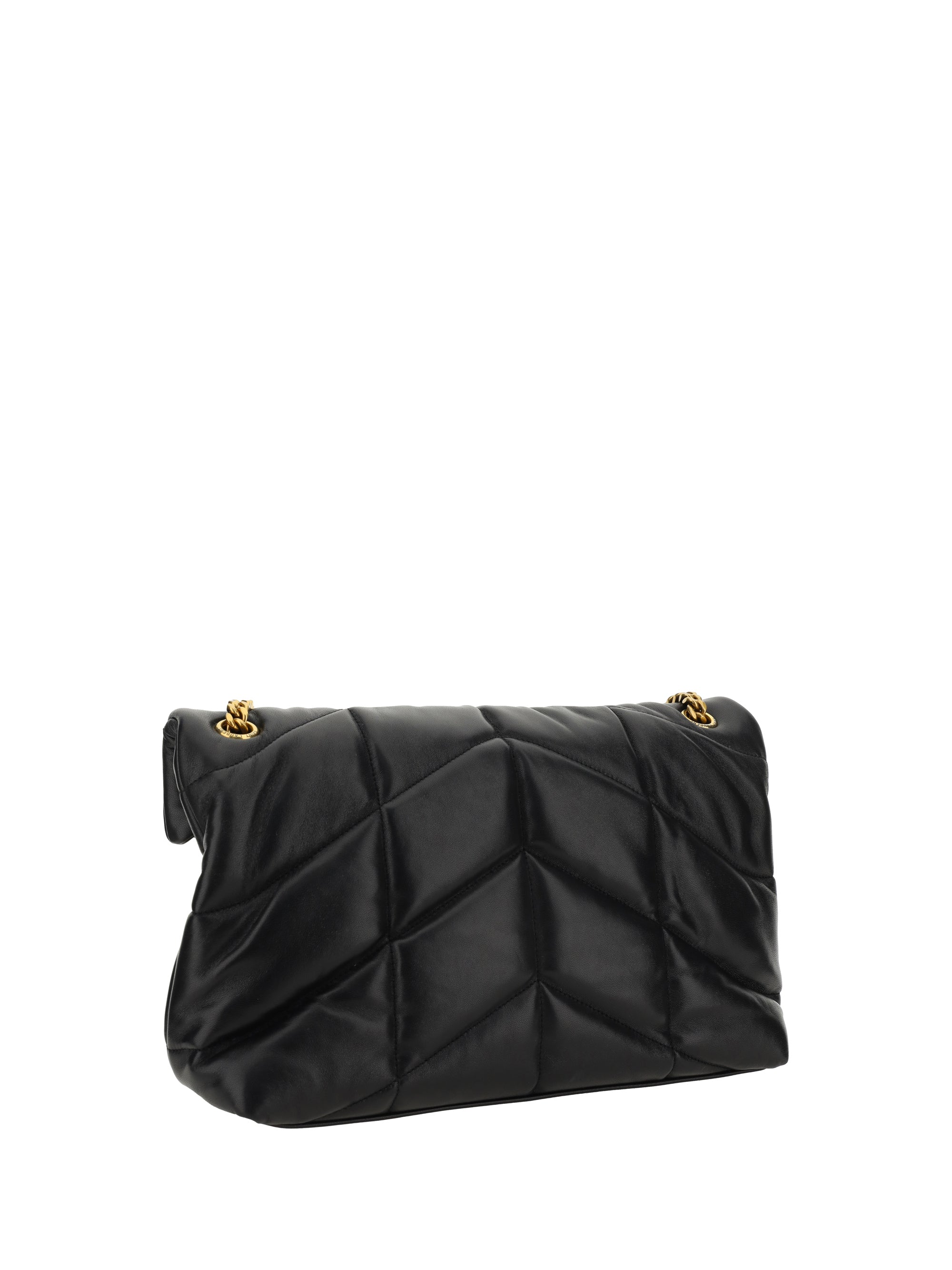 loulou medium leather shoulder bag
