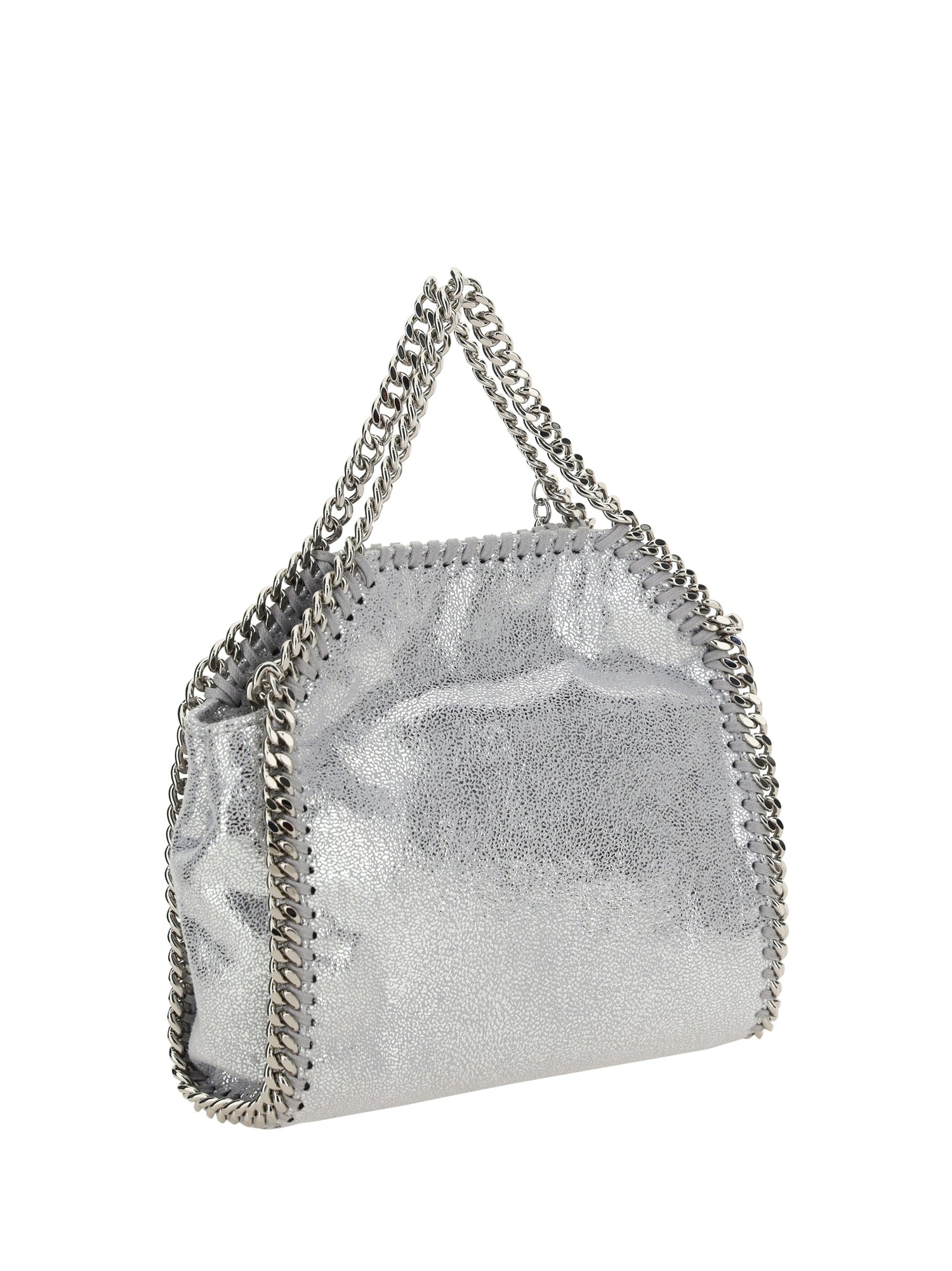 STELLA MCCARTNEY OS tiny shaggy tote shoulder bag