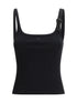 COURRÈGES M buckle 90’s rib tank top