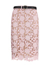 lace midi skirt