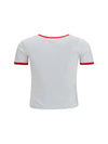 t-shirt in cotton with logo