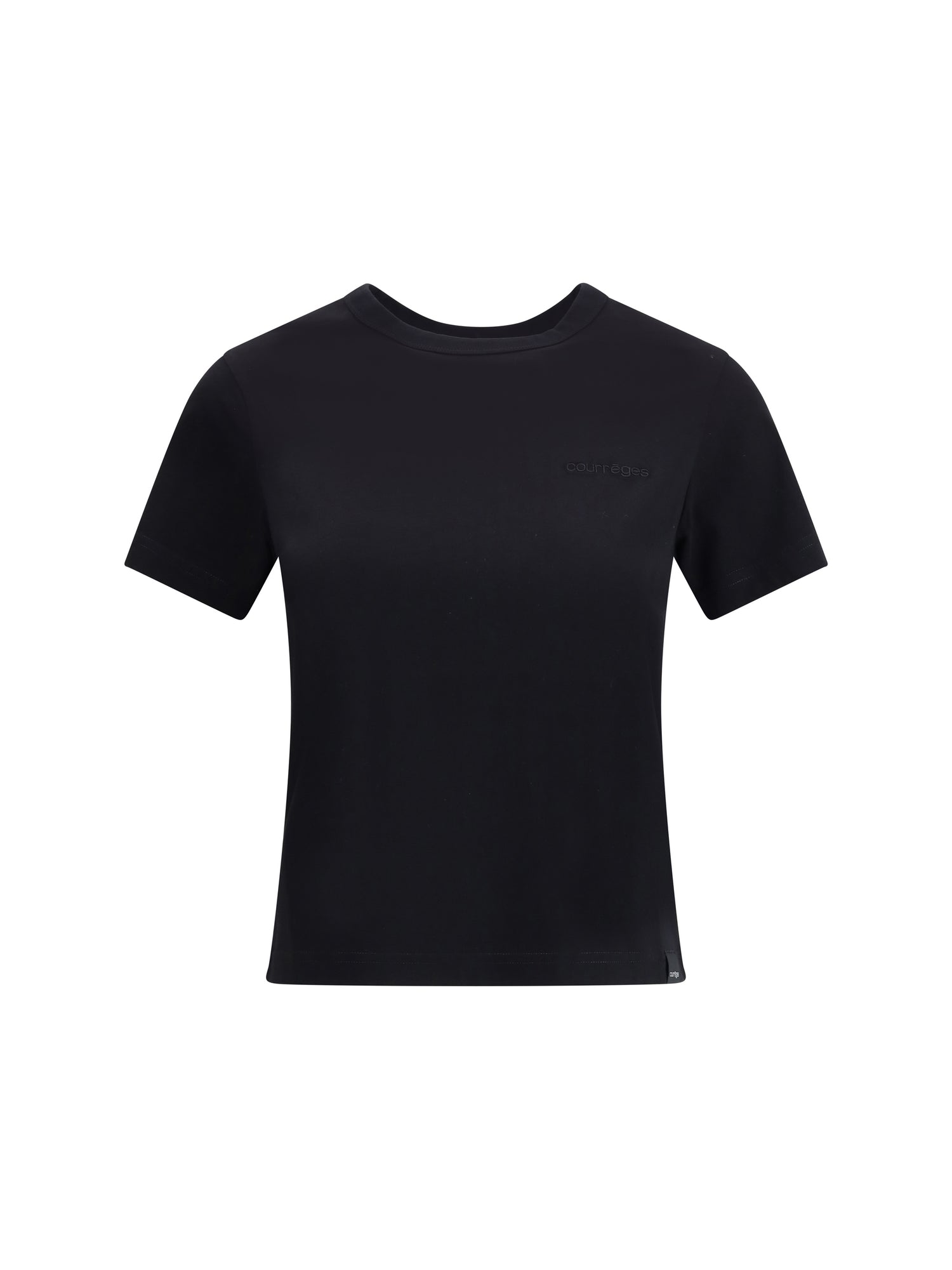 COURRÈGES M embroidered logo t-shirt