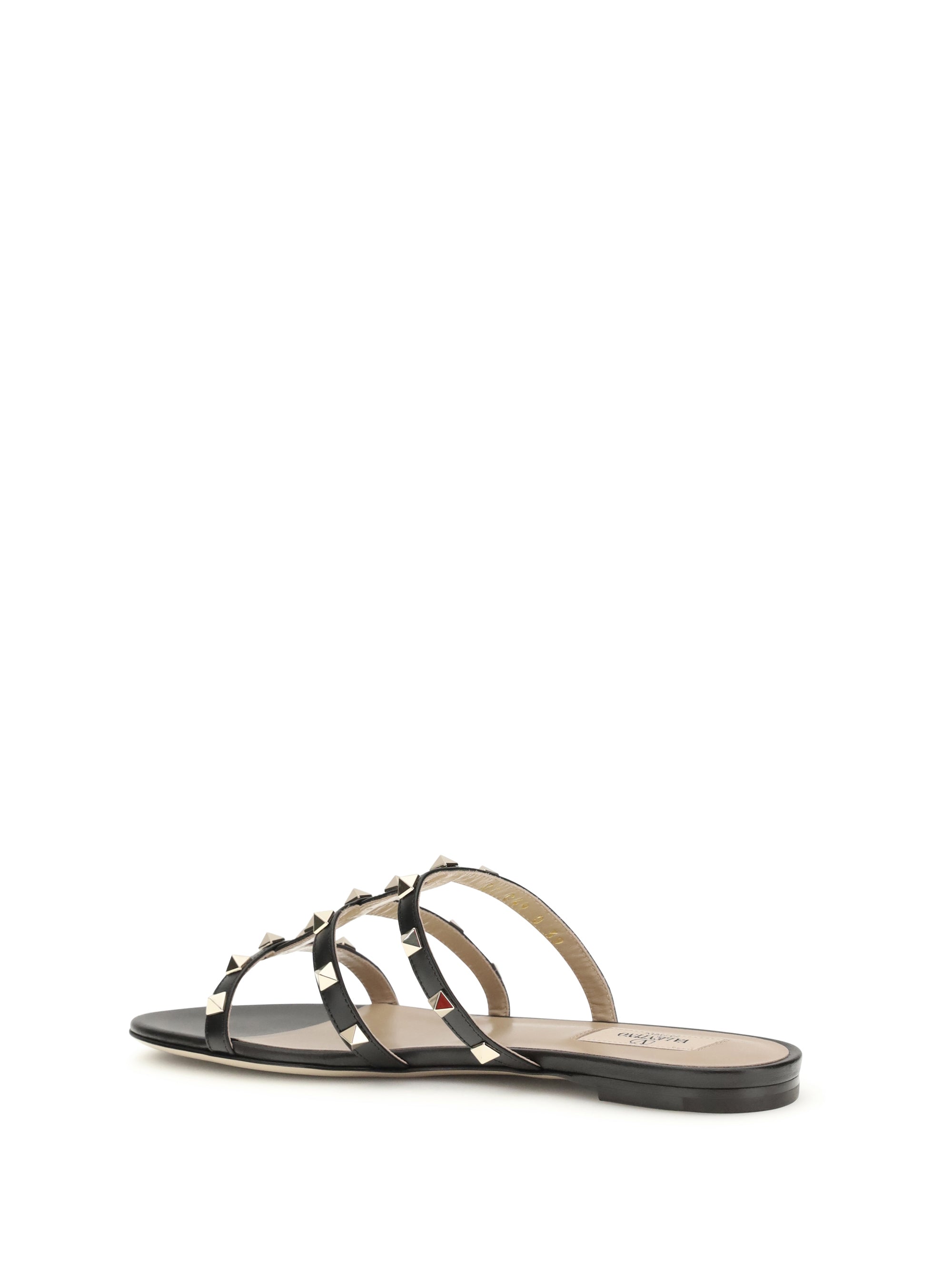 VALENTINO GARAVANI 36 rockstud slider sandal