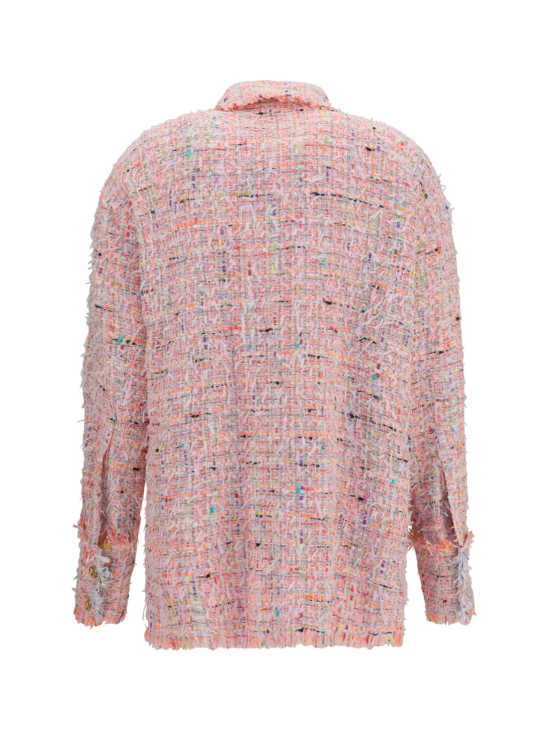 BALMAIN 38 tweed shirt