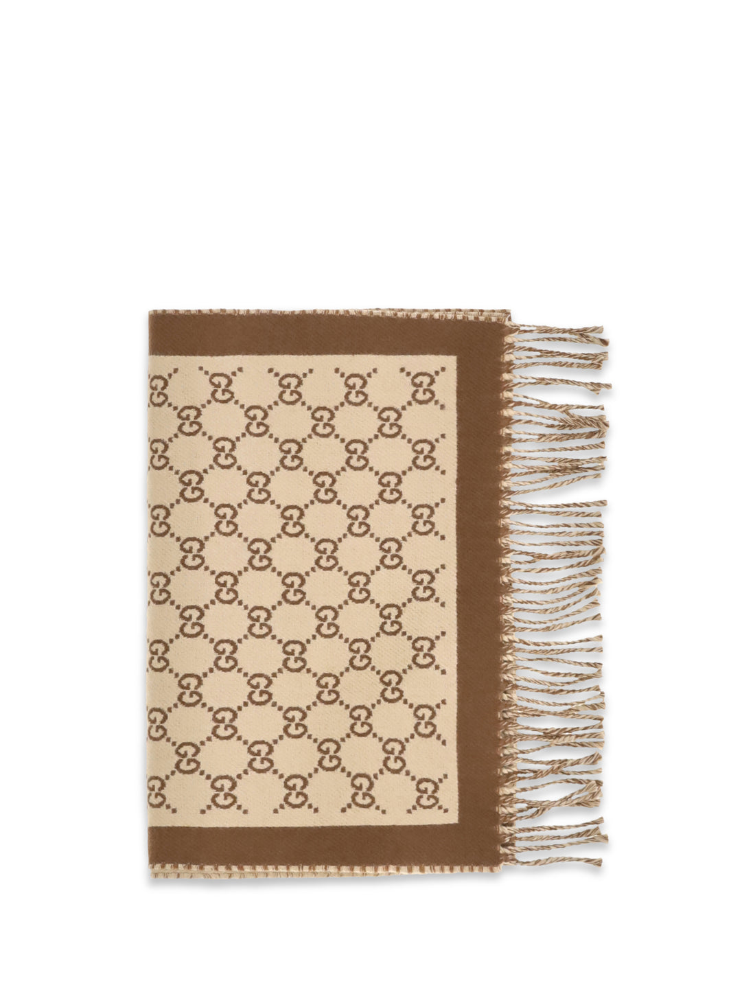 GUCCI OS gg all-over wool scarf