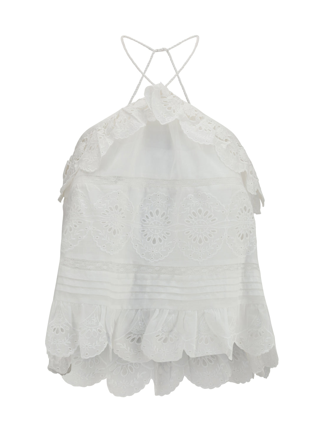 MARANT ETOILE 36 prisha ruffle top 