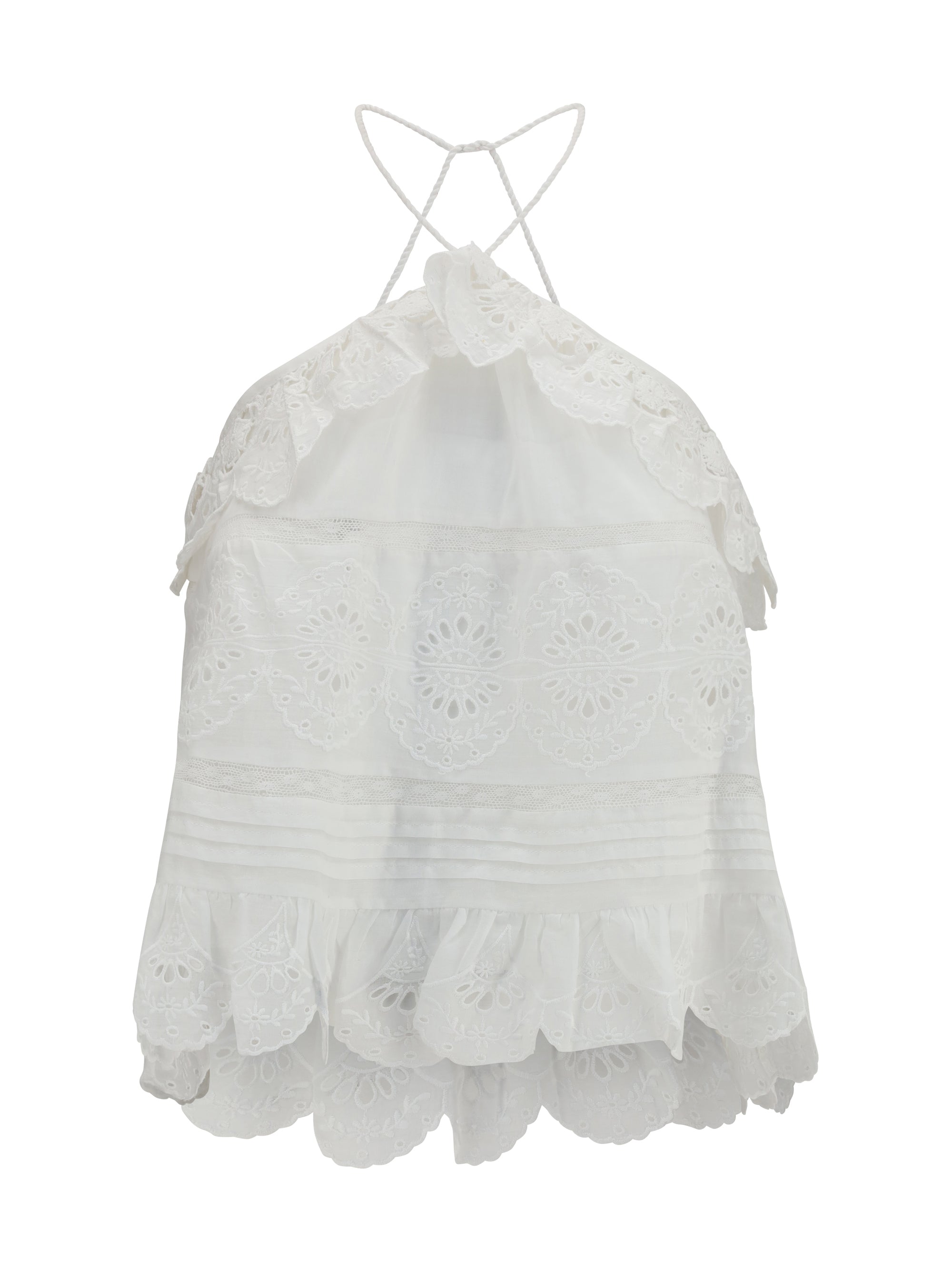 prisha ruffle top