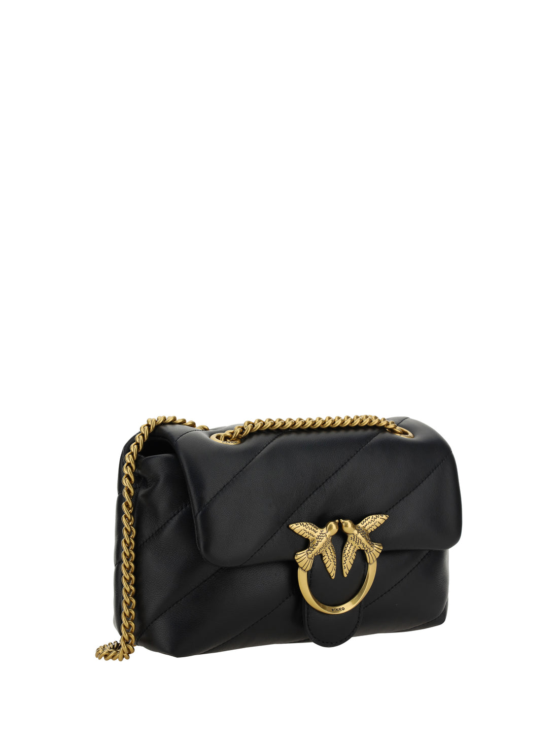 PINKO OS love mini puff shoulder bag