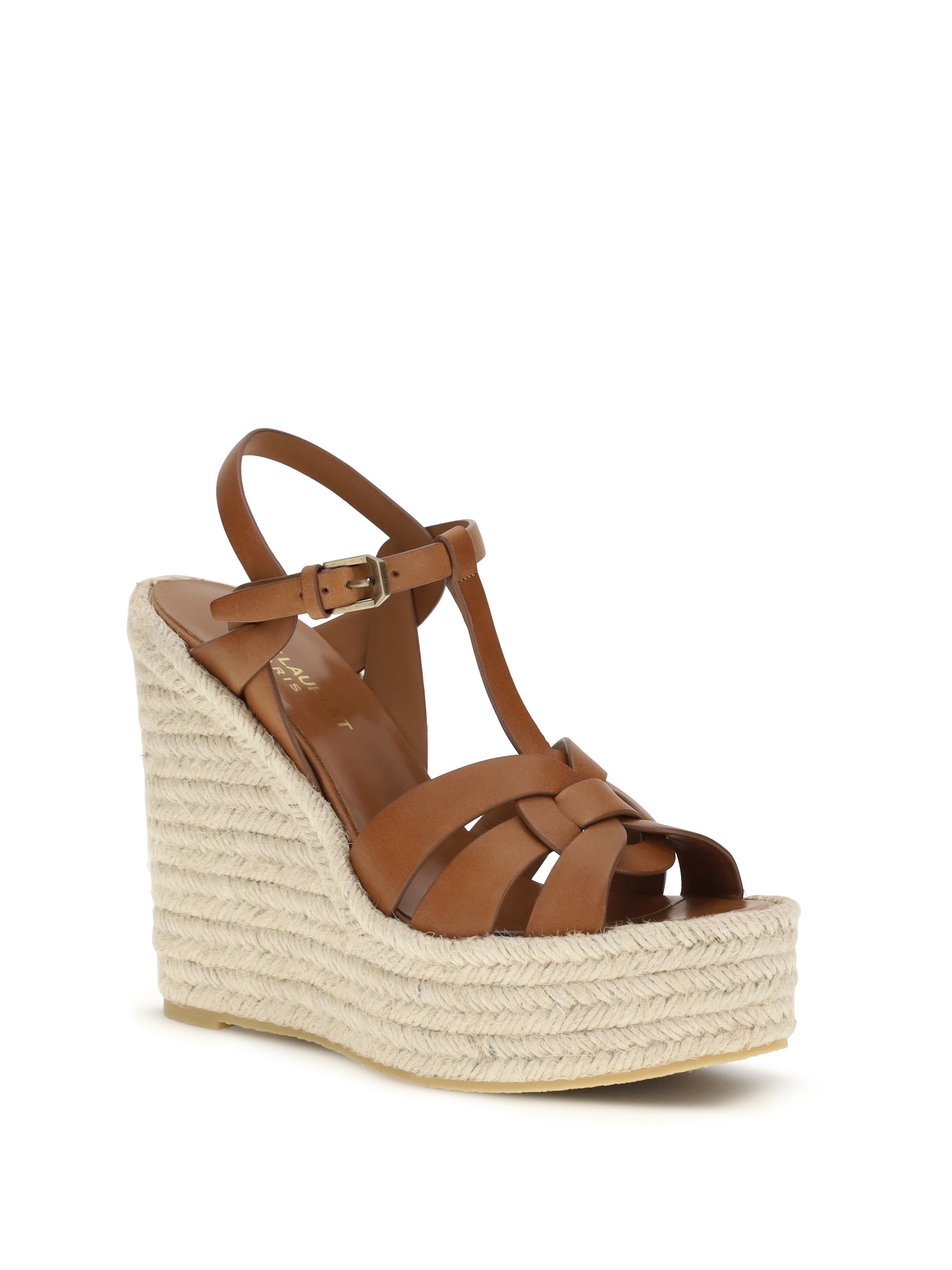 leather espadrille sandals
