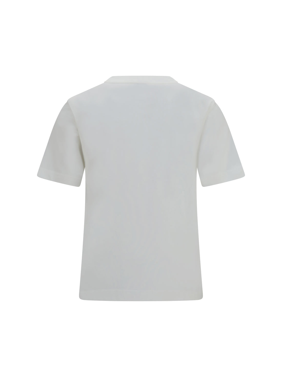 BURBERRY L knight stamp check cotton t-shirt