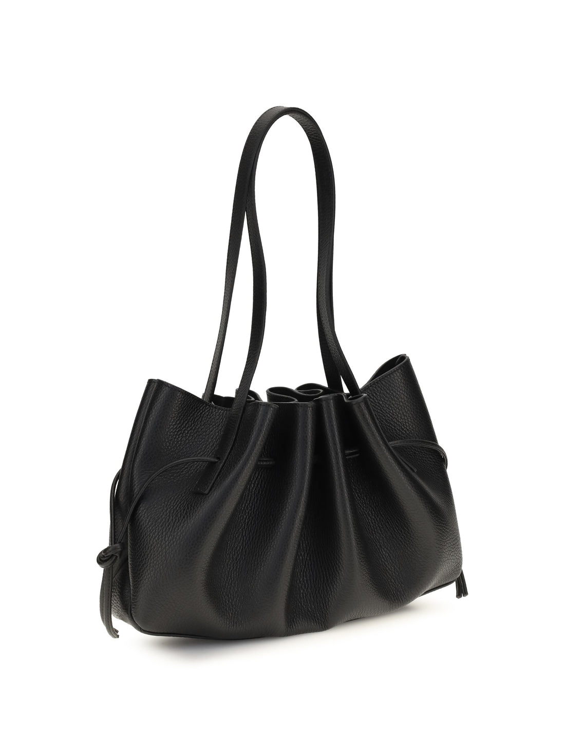 YUZEFI OS scallop shoulder bag