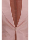 silk faille jacket