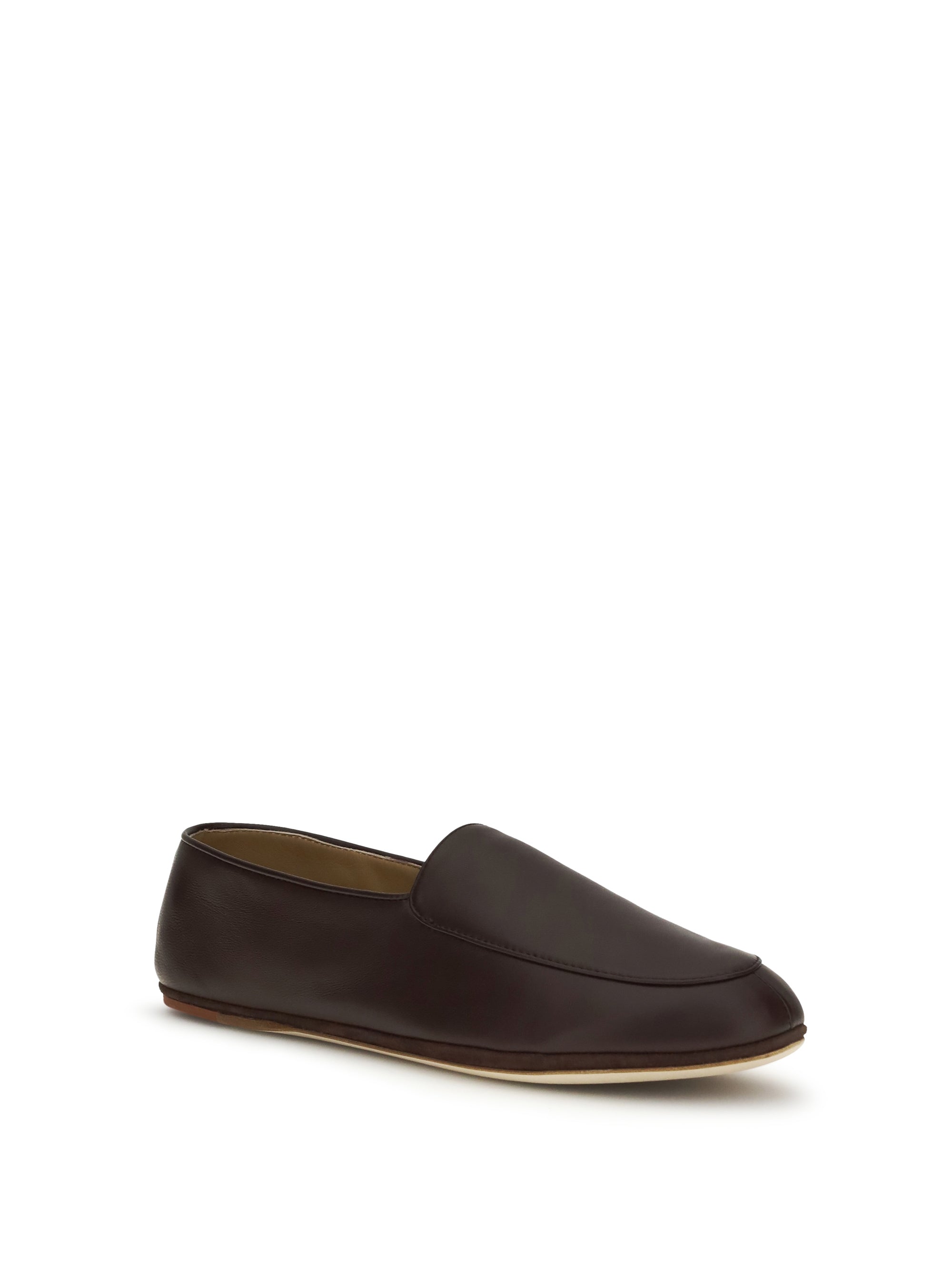 leather loafers