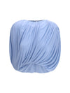 pleated blouse